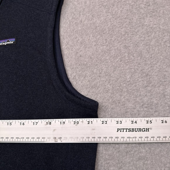 Patagonia Better Sweater Fleece Vest Mens Large New Navy Full Zip Hiking 25882 - Picture 6 of 9